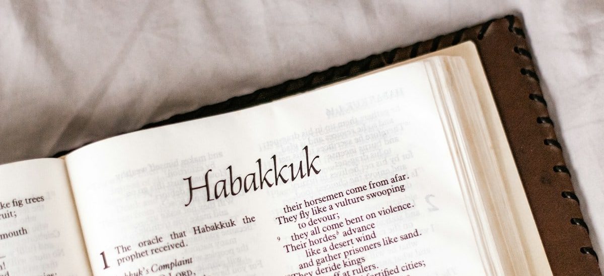 The Bible book Of Habakkuk